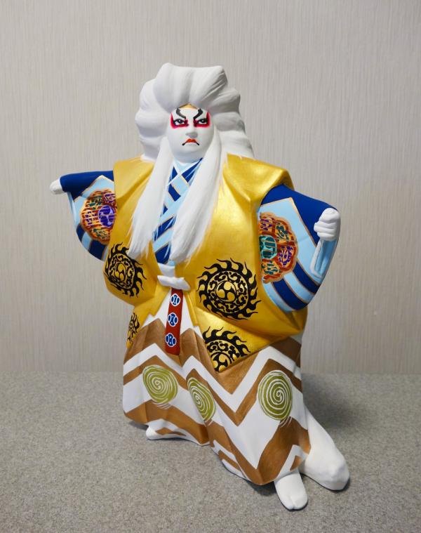 鏡獅子　日本人形  歌舞伎人形  お祝い